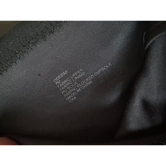 Steve Madden ODESSA Black Moc Suede Back Zip Over The Knee Boots Thigh High Size - Picture 3 of 6